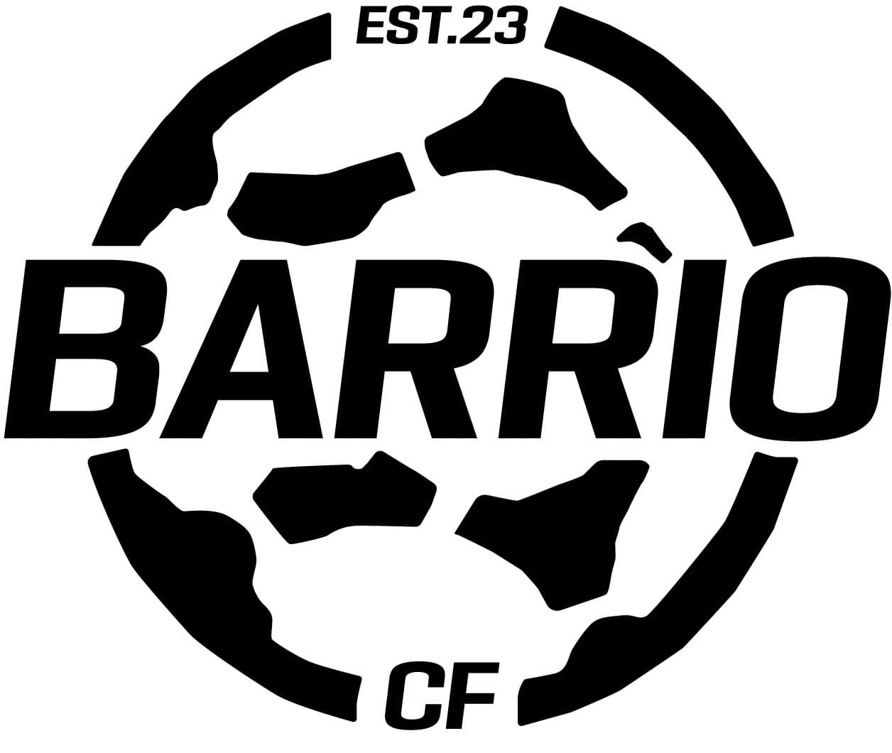 Barrio CF crest, est. 2023